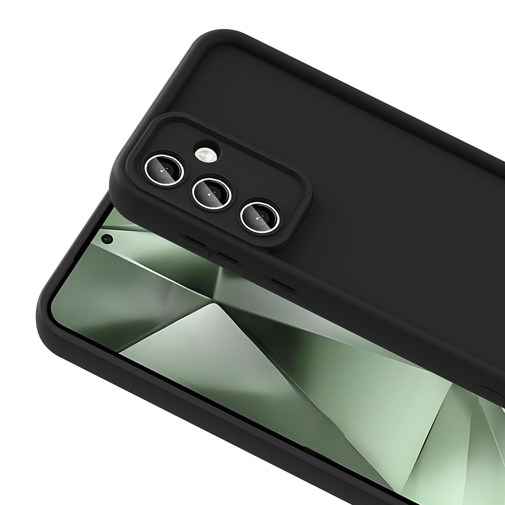 Galaxy S24 FE Case Camera Protection Zore Pineapple Cover Dark Green