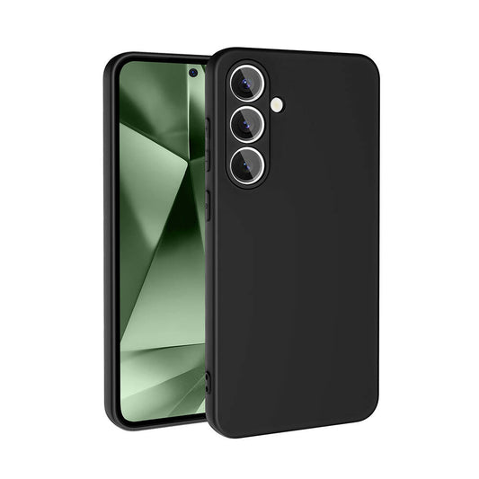 Galaxy S24 FE Kılıf Zore Mara Lansman Kapak Siyah