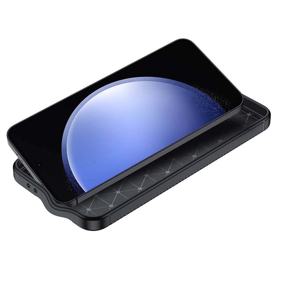 Galaxy S24 FE Case Zore Negro Silicone Cover Navy Blue
