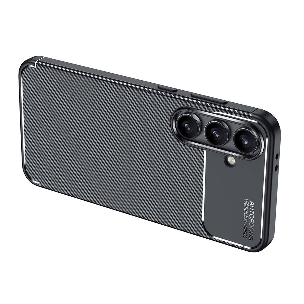 Galaxy S24 FE Case Zore Negro Silicone Cover Navy Blue
