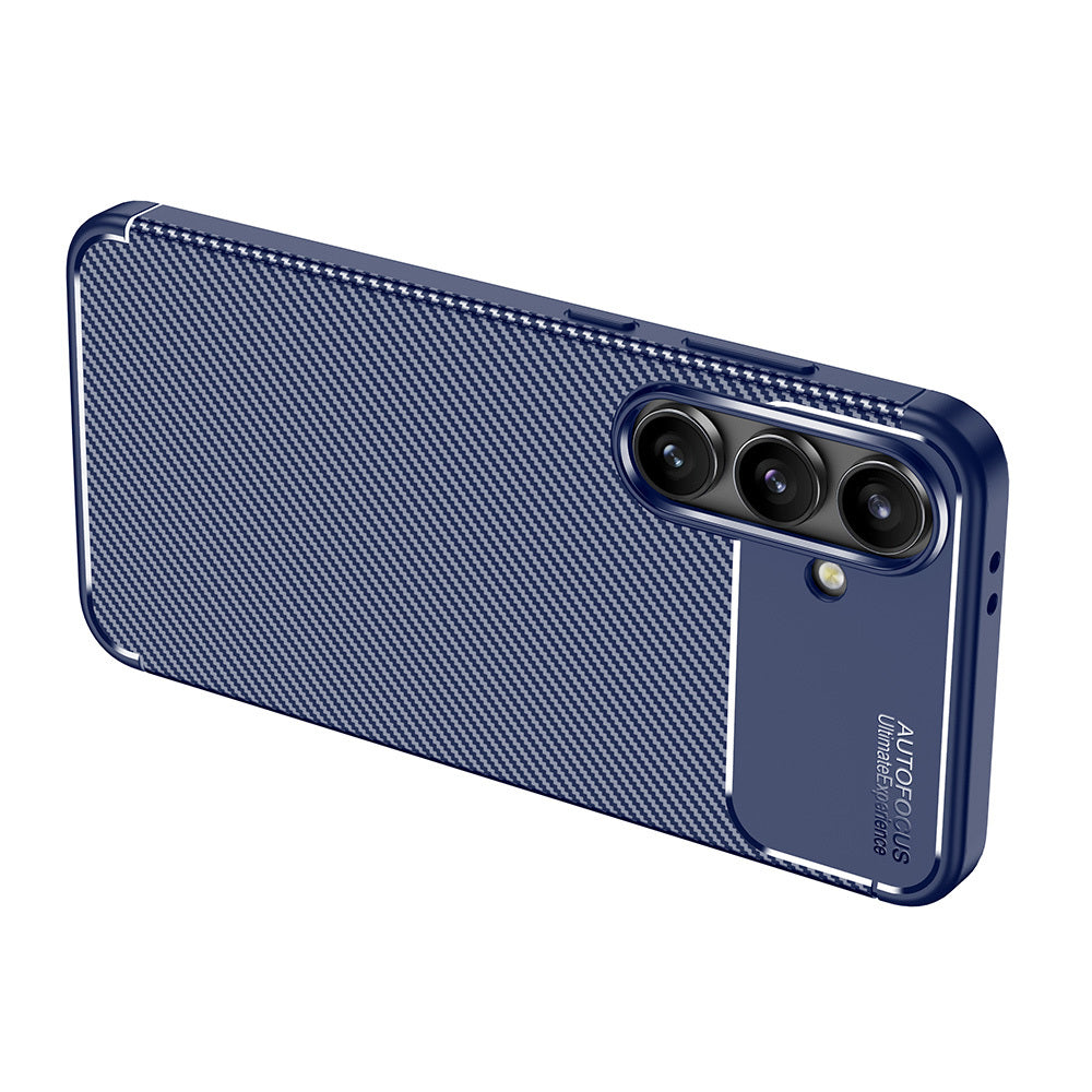 Galaxy S24 FE Case Zore Negro Silicone Cover Navy Blue