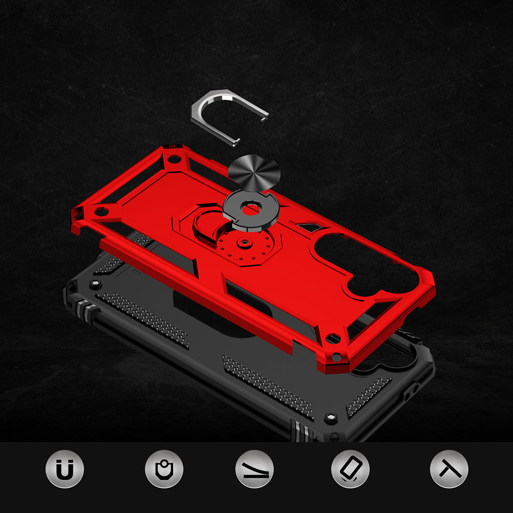 Galaxy S24 FE Case Zore Vega Cover Black