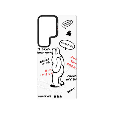 Galaxy S24 M-safe Şarj Özellikli Casebang Chill Out Serisi Mıknatıslı Arka Panel Siyah