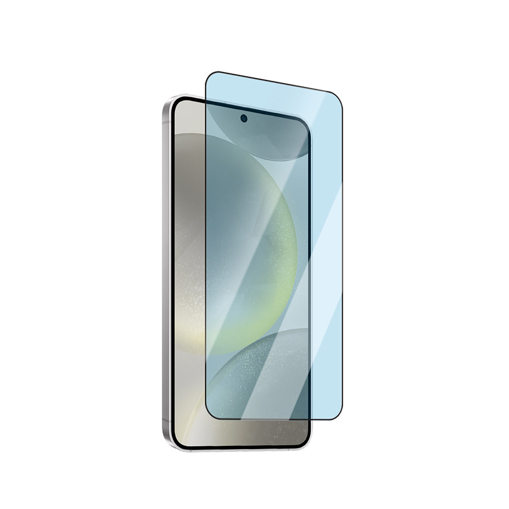 Galaxy S24 Plus CaseWorld Applicator Series 2.5D Eyesafe Blue Light Technology 0.25mm Tempered Glass Screen Protector + Application Tool Transparent