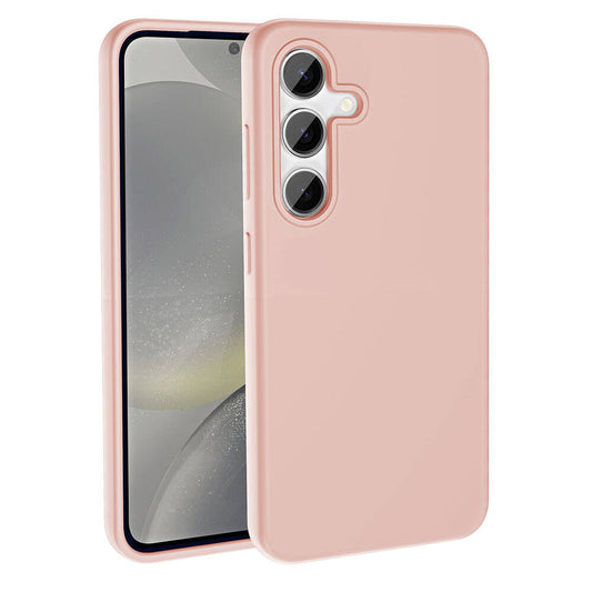 Galaxy S24 Plus Case with M-safe Charging Feature, Liquid Technology, Erasable Hard Zore Kiwi Cover, Pink