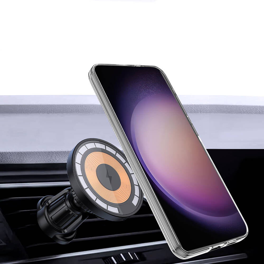Galaxy S24 Plus Kılıf M-safe Şarj Özellikli Wlons Efsane Kapak Renksiz