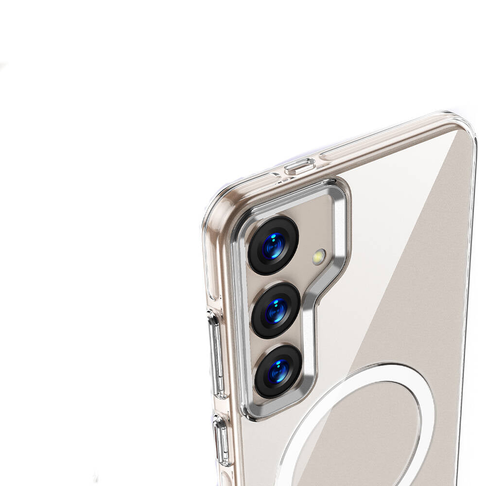 Galaxy S24 Plus Kılıf M-safe Şarj Özellikli Wlons Efsane Kapak Renksiz