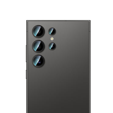 Galaxy S24 Ultra CaseWorld Alloy Serisi Oleofobik Anti Reflective Kamera Lens Koruyucu Gümüş