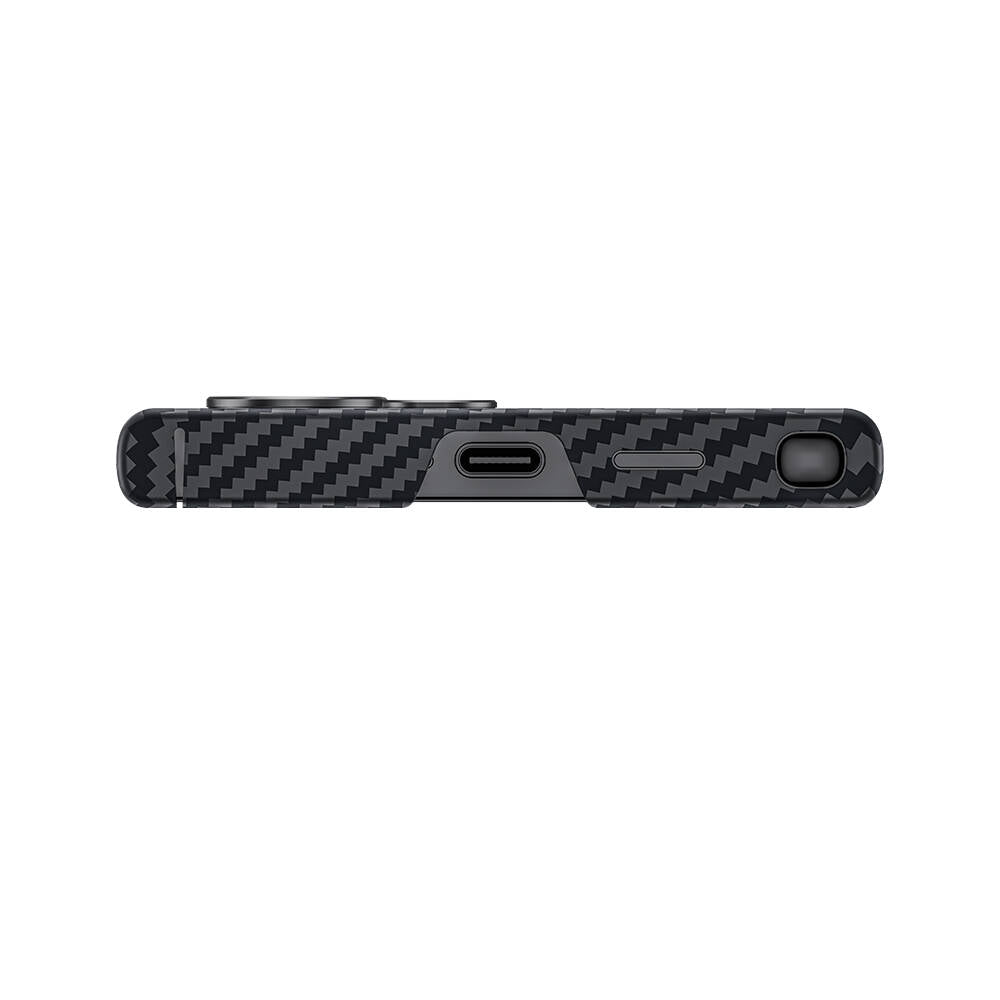 Galaxy S24 Ultra Case M-safe Carbon Fiber Benks Essential ArmorAir 600D Kevlar Cover Black