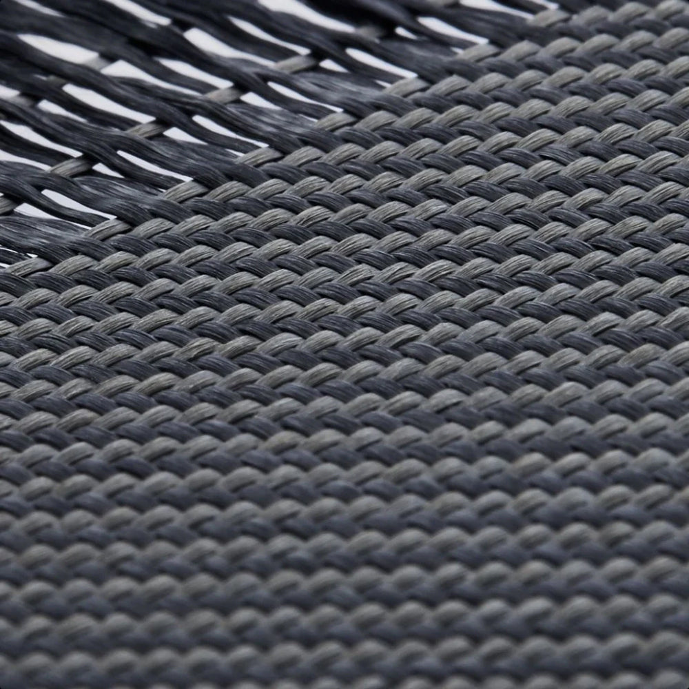 Galaxy S24 Ultra Kılıf M-safe Şarj Özellikli 600D Aramid Fiber Pitaka Ultra-Slim Classic Serisi Black-Grey Twill Kapak Siyah