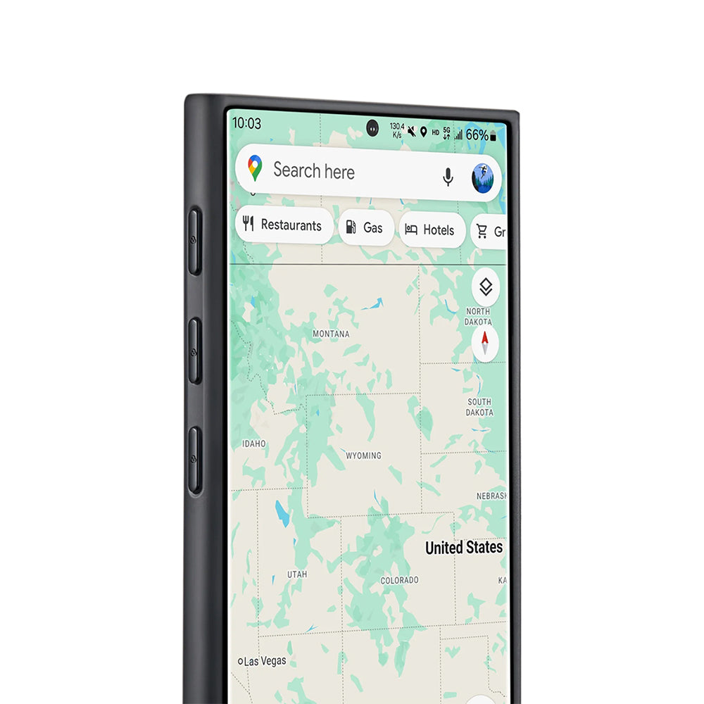Galaxy S24 Ultra Kılıf M-safe Şarj Özellikli Aramid Fiber 3 Fonksiyon Butonlu Pitaka PinButton Serisi Kapak Siyah-Gri