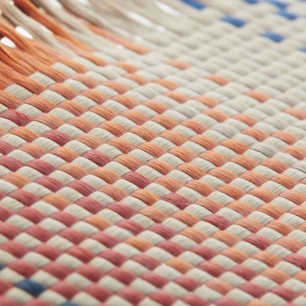 Galaxy S24 Ultra Kılıf M-safe Şarj Özellikli Aramid Fiber Pitaka Tactile Woven Sunset-Moonrise Serisi Sunset Kapak Kahverengi