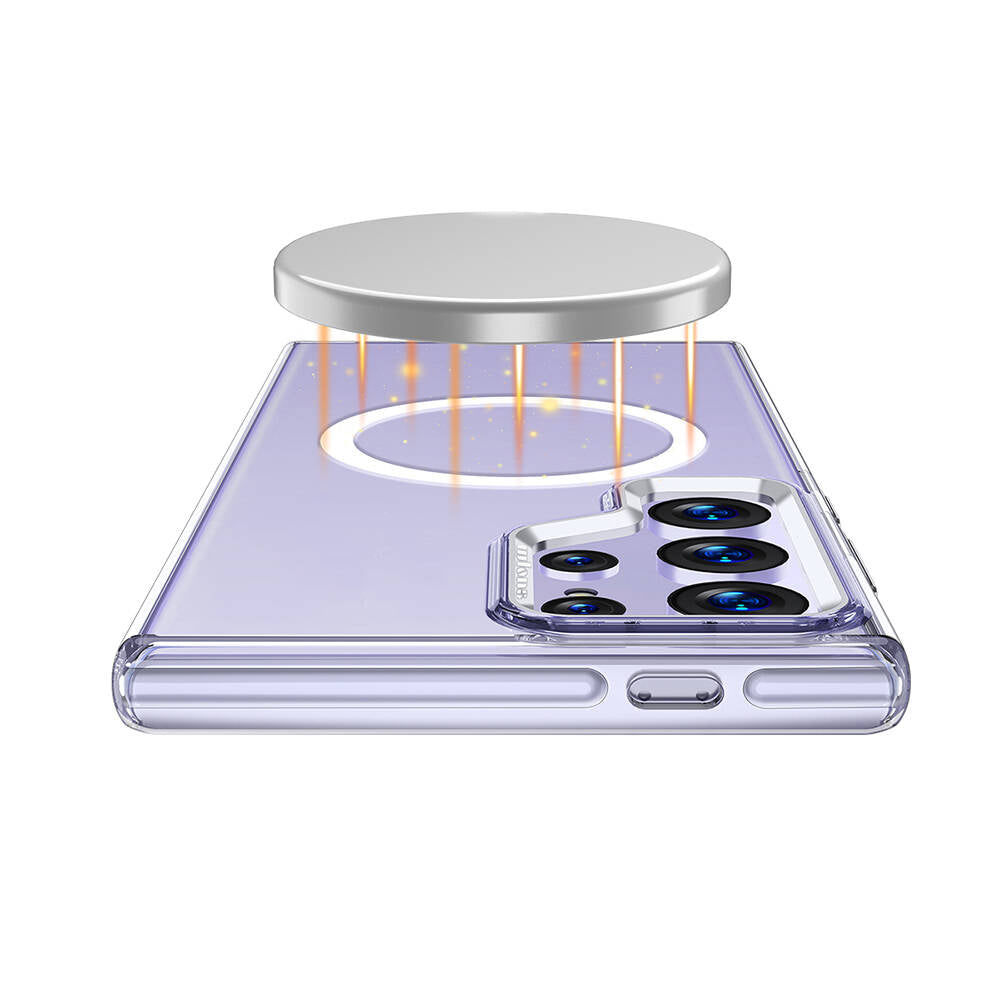 Galaxy S24 Ultra Case M-safe Charging Feature Wlons Legendary Cover Colorless