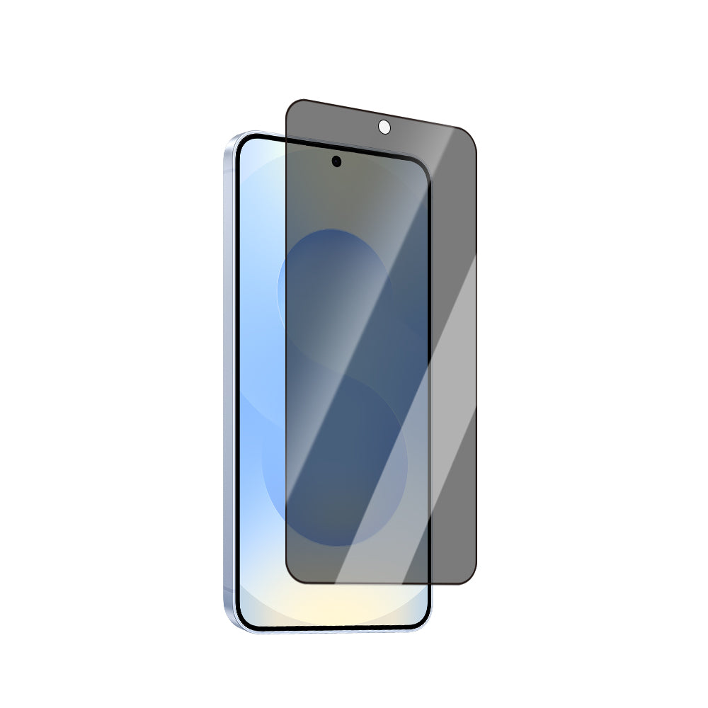 Galaxy S25 CaseWorld HD Serisi 0.25mm Privacy Temperli Cam Ekran Koruyucu Siyah