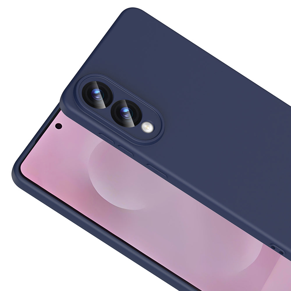 Galaxy S25 Edge Case Zore Mara Launch Cover Dark Purple