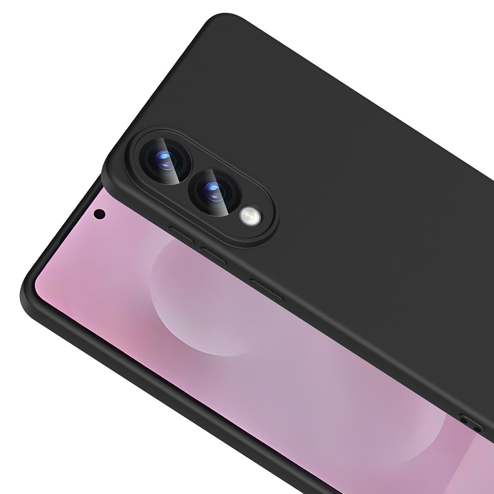 Galaxy S25 Edge Case Zore Mara Launch Cover Black