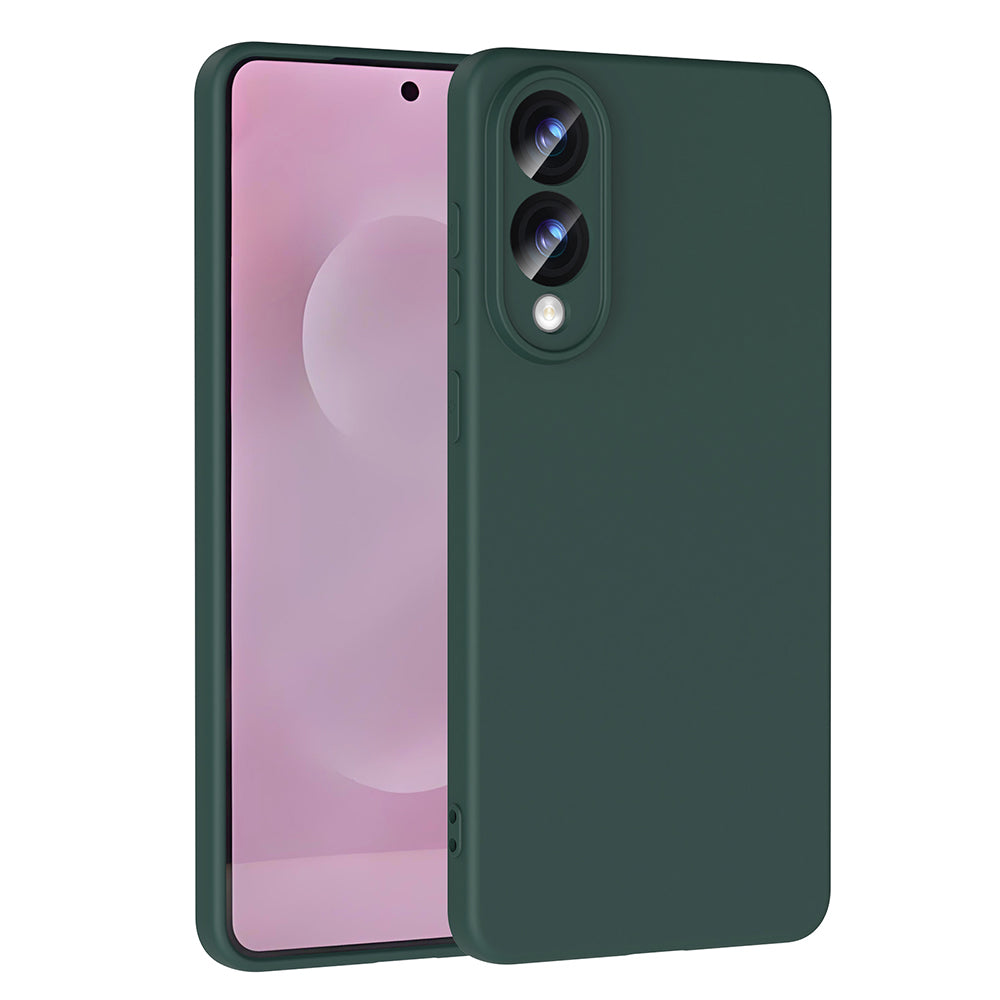 Galaxy S25 Edge Case Zore Mara Launch Cover Dark Green