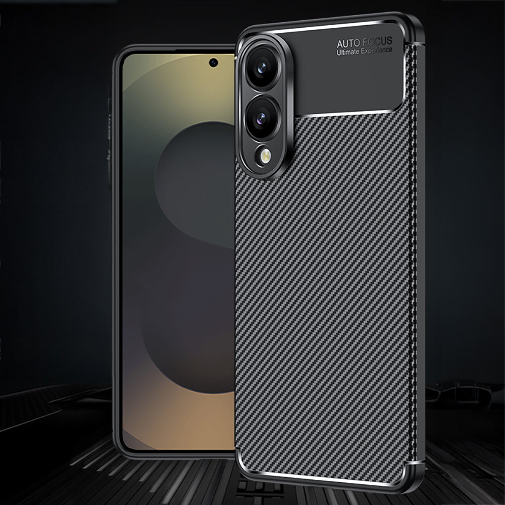 Galaxy S25 Edge Case Zore Negro Silicone Cover Black
