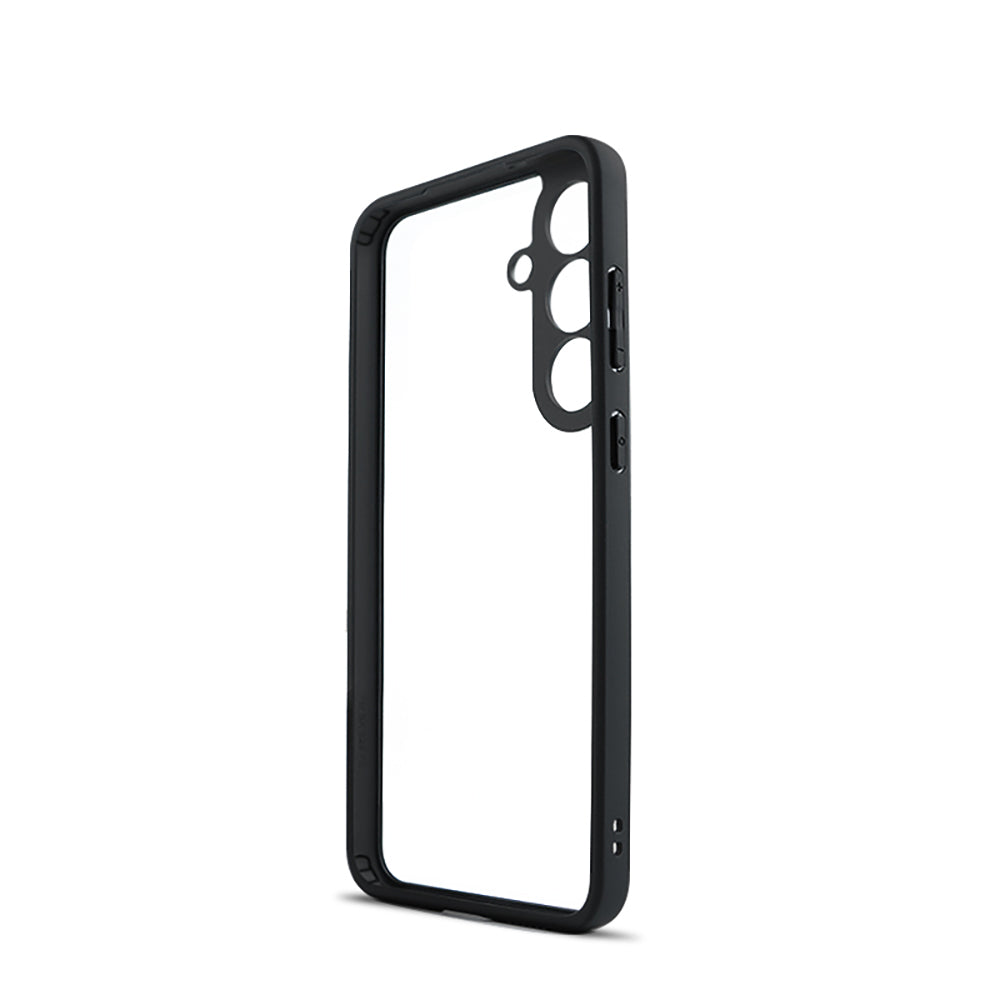 Galaxy S25 FE Case Camera Protection Transparent Back Surface Zore New Roll Cover Black