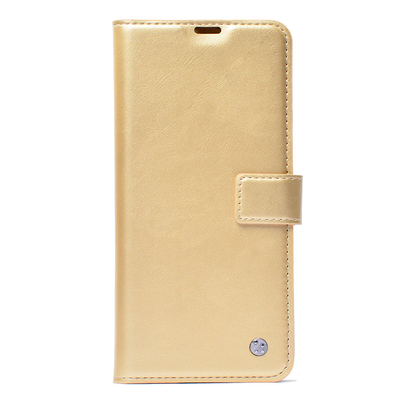 Galaxy S25 FE Case Zore Kar Deluxe Cover Gold