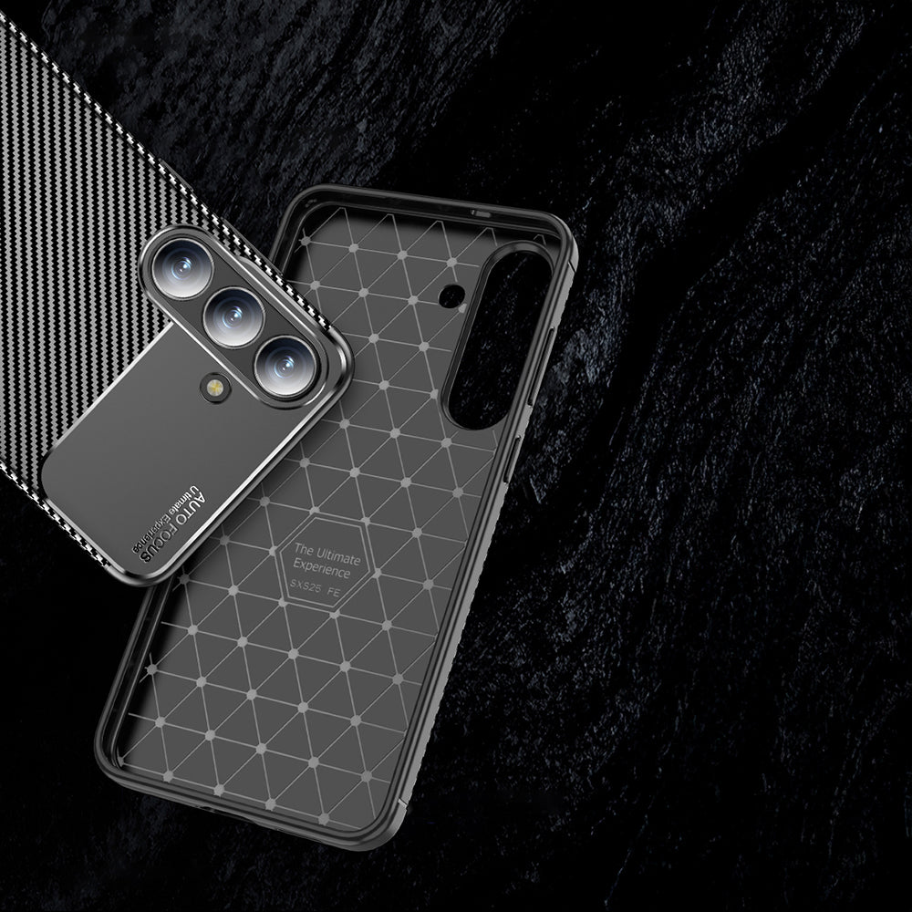 Galaxy S25 FE Case Zore Negro Silicone Cover Black