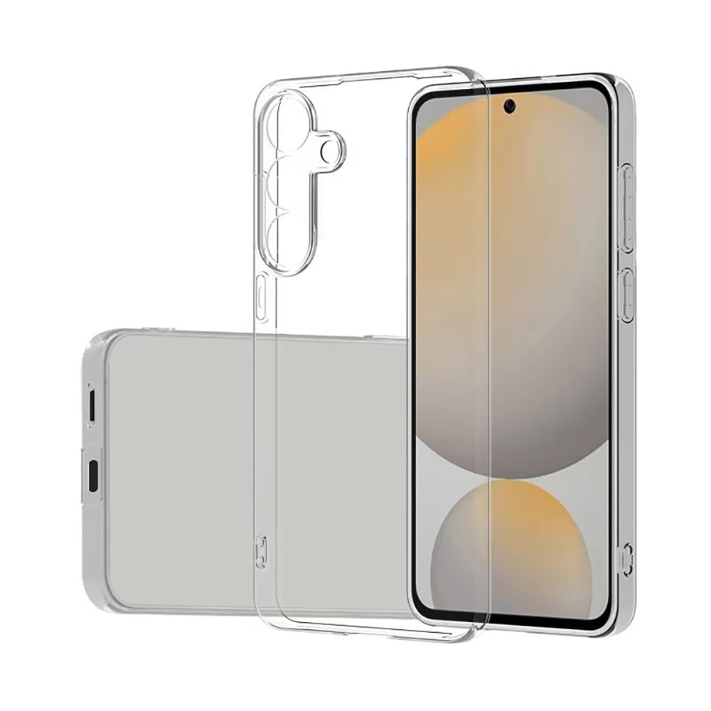 Galaxy S25 FE Case Zore Super Silicone Cover Transparent