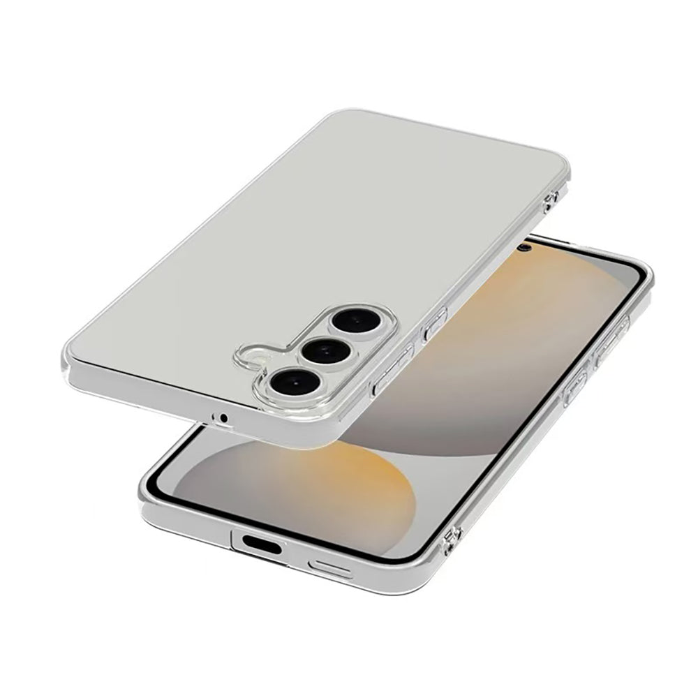 Galaxy S25 FE Case Zore Super Silicone Cover Transparent