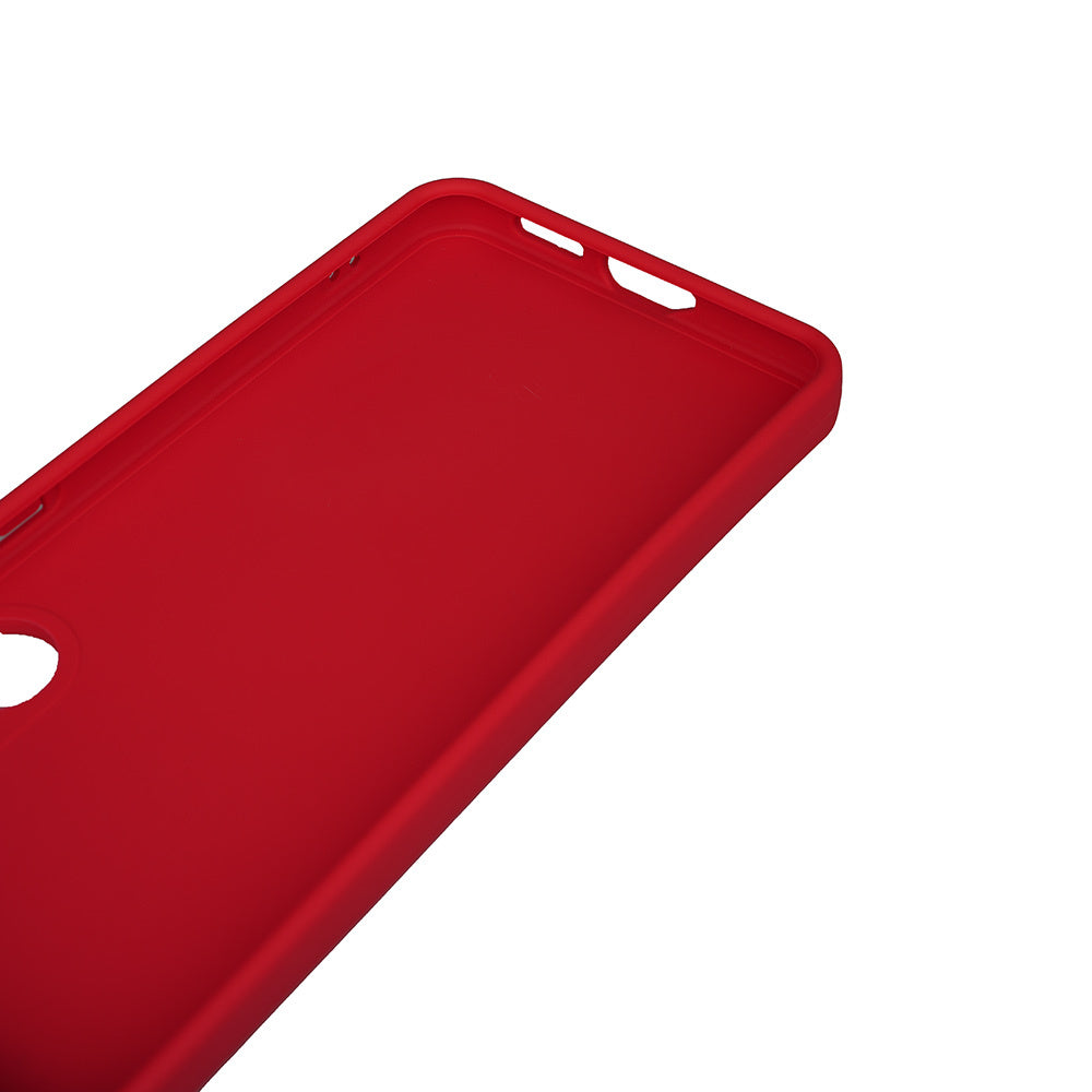 Galaxy S25 Case Zore Bias Silicone Red