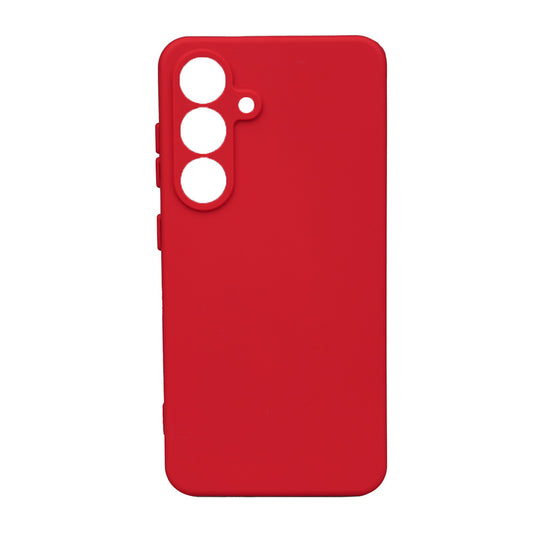 Galaxy S25 Case Zore Bias Silicone Red