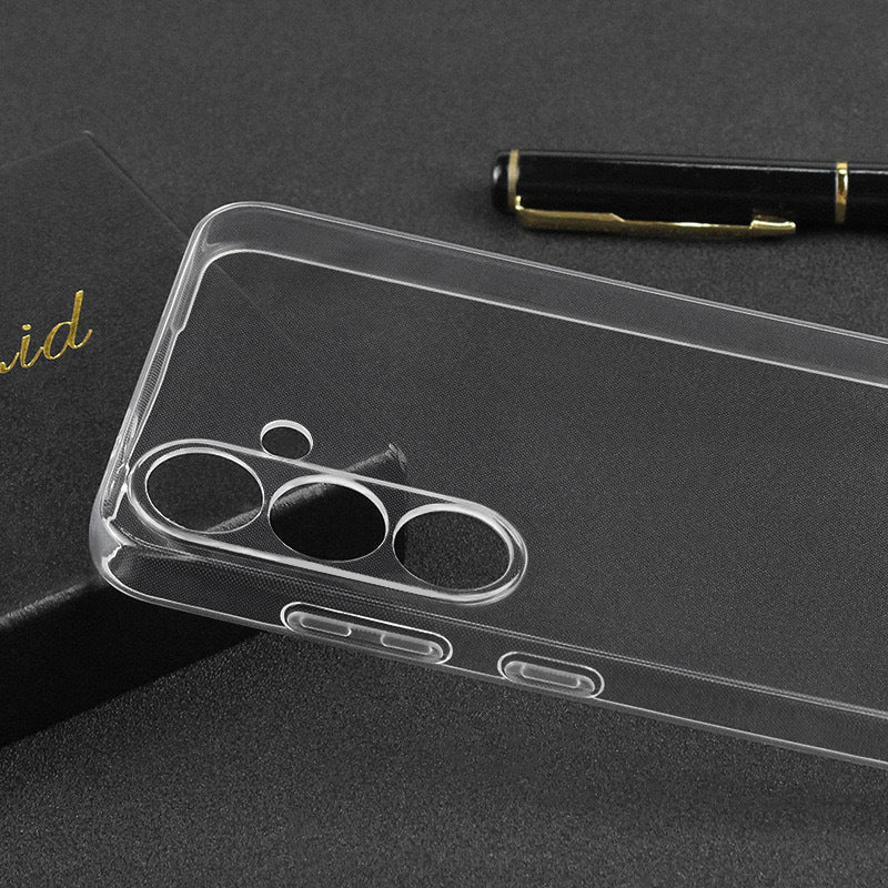 Galaxy S25 Case Zore Super Silicone Cover Transparent