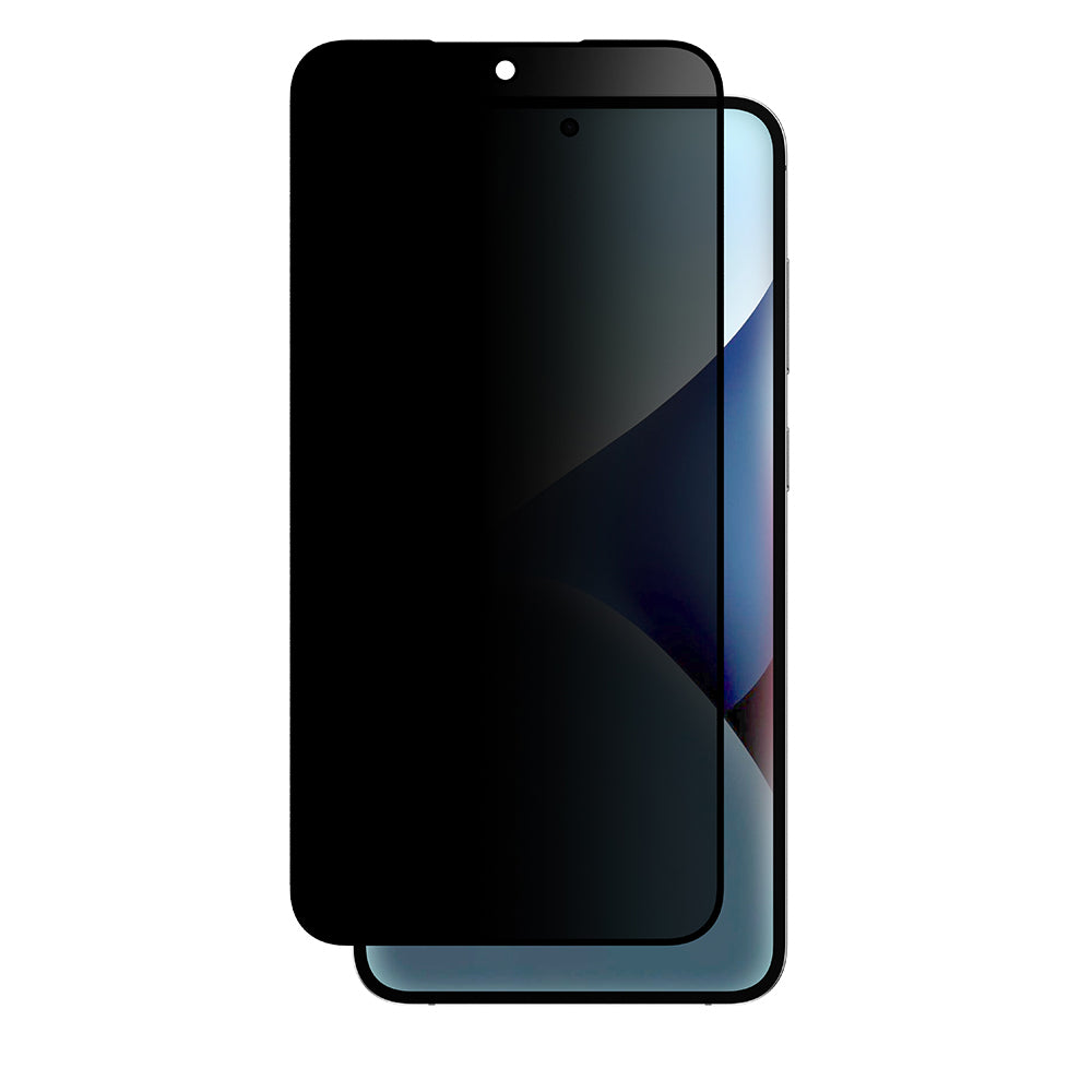 Galaxy S25 Plus Amazingthing Radix Privacy Anti-Fingerprint Tempered Glass Screen Protector Black
