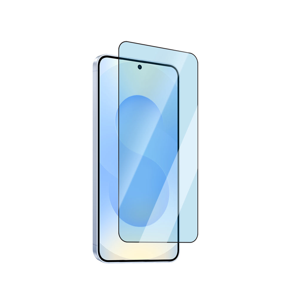 Galaxy S25 Plus CaseWorld Applicator Series 2.5D Eyesafe Blue Light Technology 0.25mm Tempered Glass Screen Protector + Application Tool Transparent