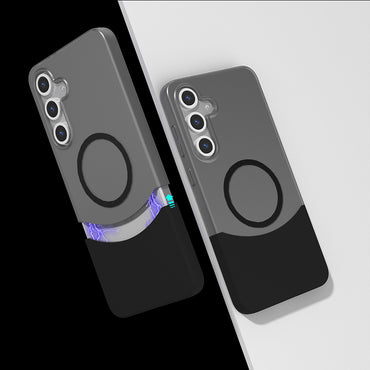 Galaxy S25 Plus Case M-Safe Charging Magnetic Zore Double Cover Gray