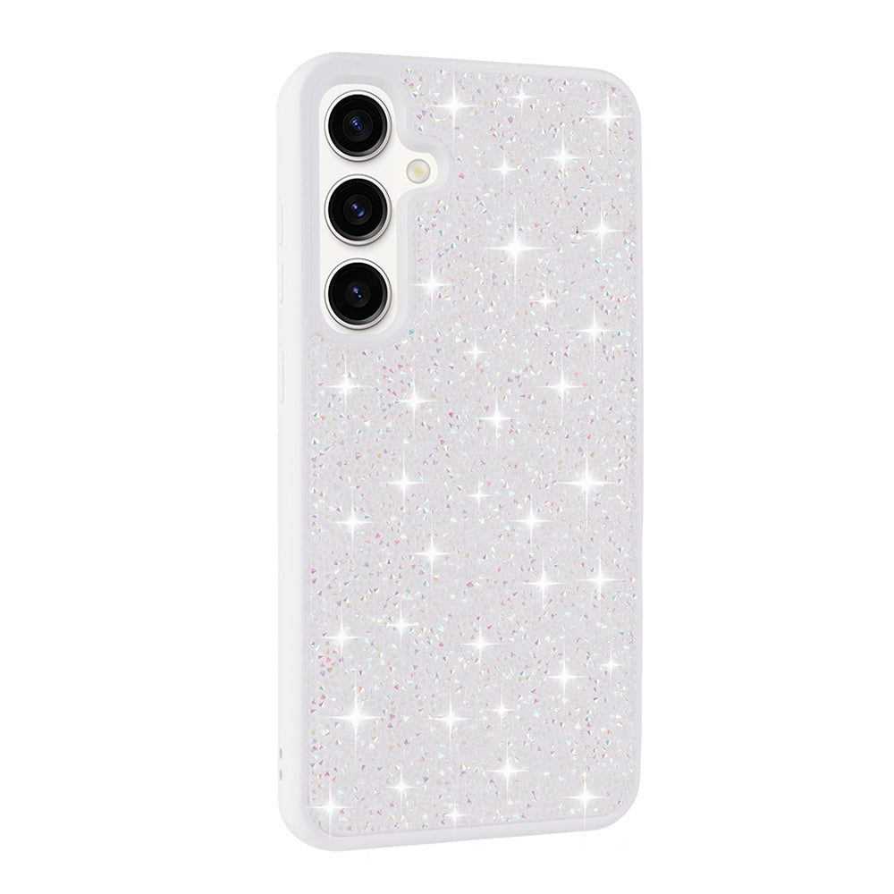 Galaxy S25 Plus Case Shiny Stone Design Zore Diamond Cover Black