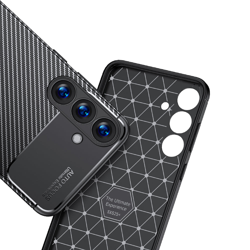 Galaxy S25 Plus Case Zore Negro Silicone Cover Black
