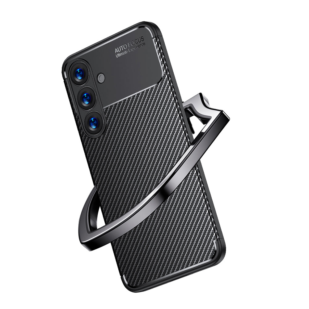 Galaxy S25 Plus Case Zore Negro Silicone Cover Black