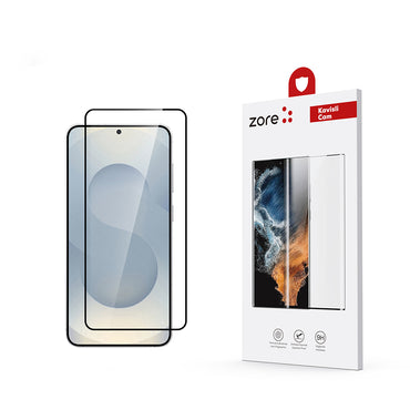 Galaxy S25 Plus Zore Dias Glass Screen Protector Black