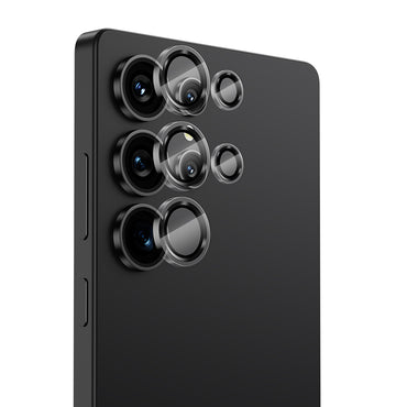 Galaxy S25 Ultra Benks Glass Warrior Kolay Uygulama Aparatlı Kamera Lens Koruyucu Şeffaf