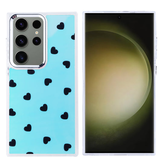 Galaxy S25 Ultra Airbag Design Zore Hadra Cover Heart