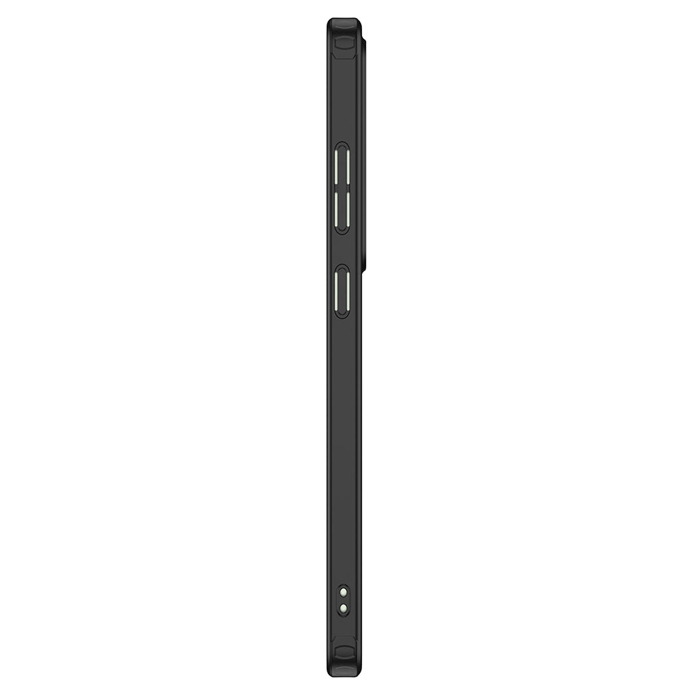 Galaxy S25 Ultra Case Camera Protection Transparent Back Surface Zore New Roll Cover Black