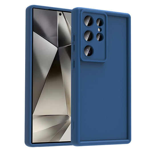 Galaxy S25 Ultra Camera Protection Case Zore Pineapple Cover Dark Green