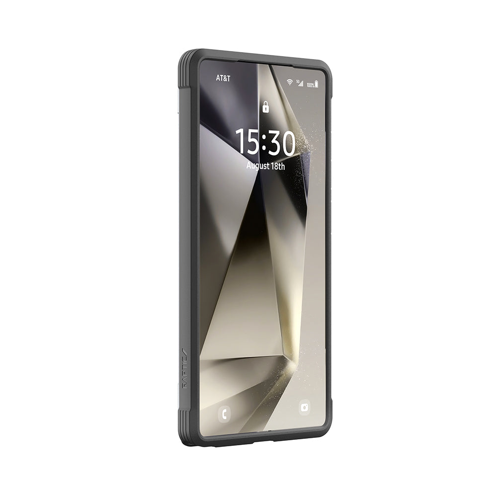 Galaxy S25 Ultra Kılıf M-safe Şarj Özellikli Airbagli Raptic Shield Serisi Şeffaf Arka Yüzey Kapak Colorful