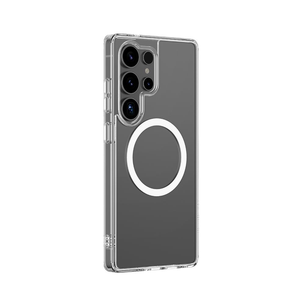 Galaxy S25 Ultra Case M-safe Charging Feature Amazingthing Minimal Series Cover Transparent