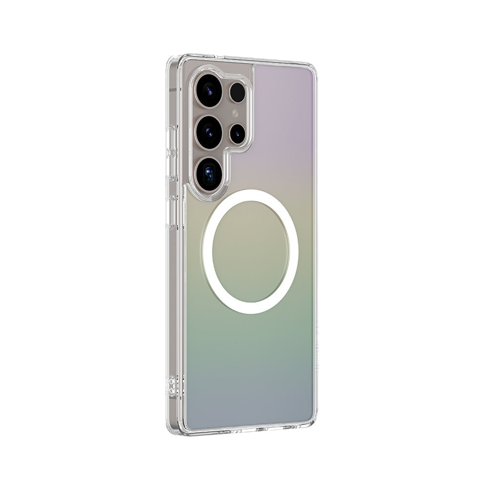 Galaxy S25 Ultra Case M-safe Charging Feature Amazingthing Minimal Series Cover Transparent