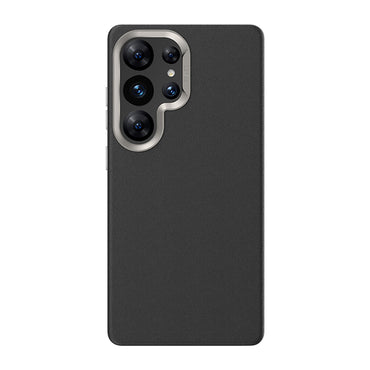 Galaxy S25 Ultra Kılıf M-safe Şarj Özellikli Çizilmeye Dayanıklı Benks VitaPro Serisi PU Deri Kapak Siyah