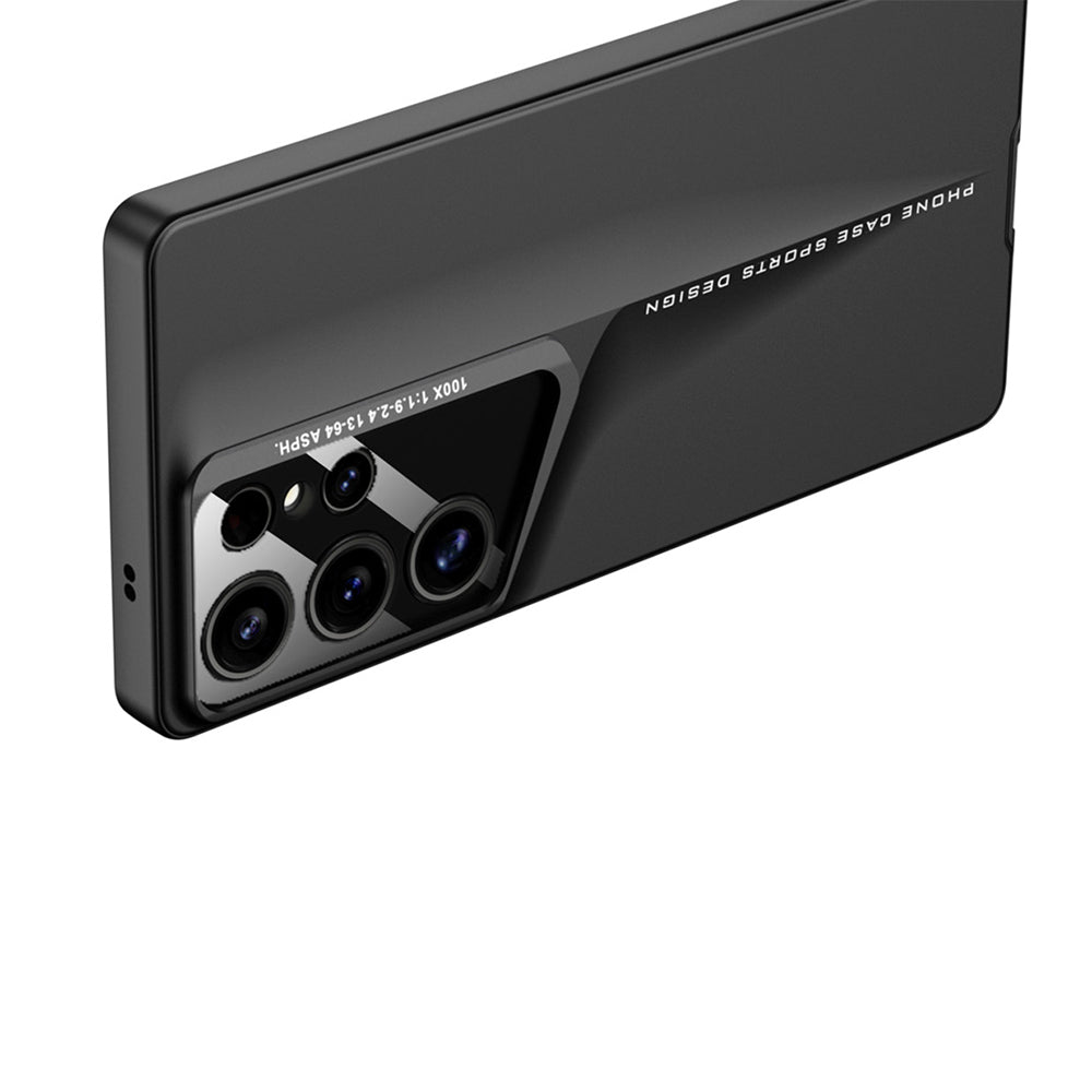 Galaxy S25 Ultra Case Ultra Thin Camera Protection Hard Rubber Zore Procase Cover Black