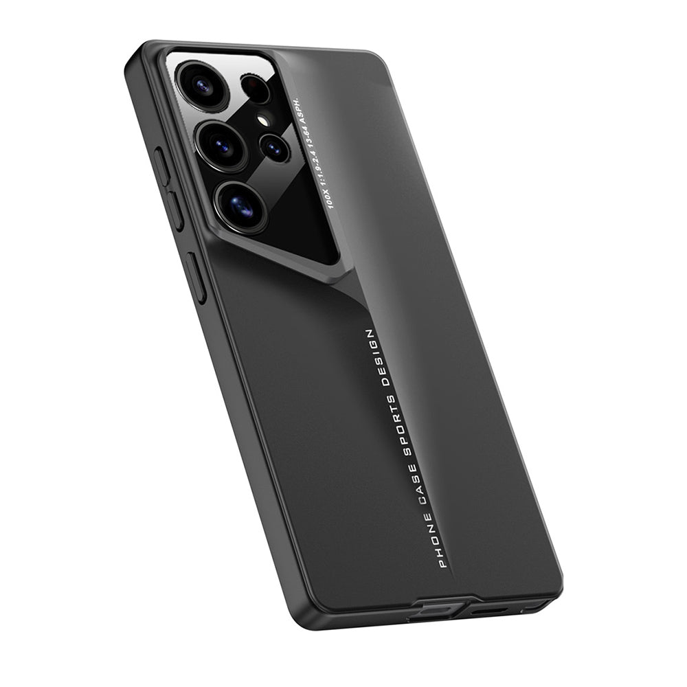 Galaxy S25 Ultra Case Ultra Thin Camera Protection Hard Rubber Zore Procase Cover Black