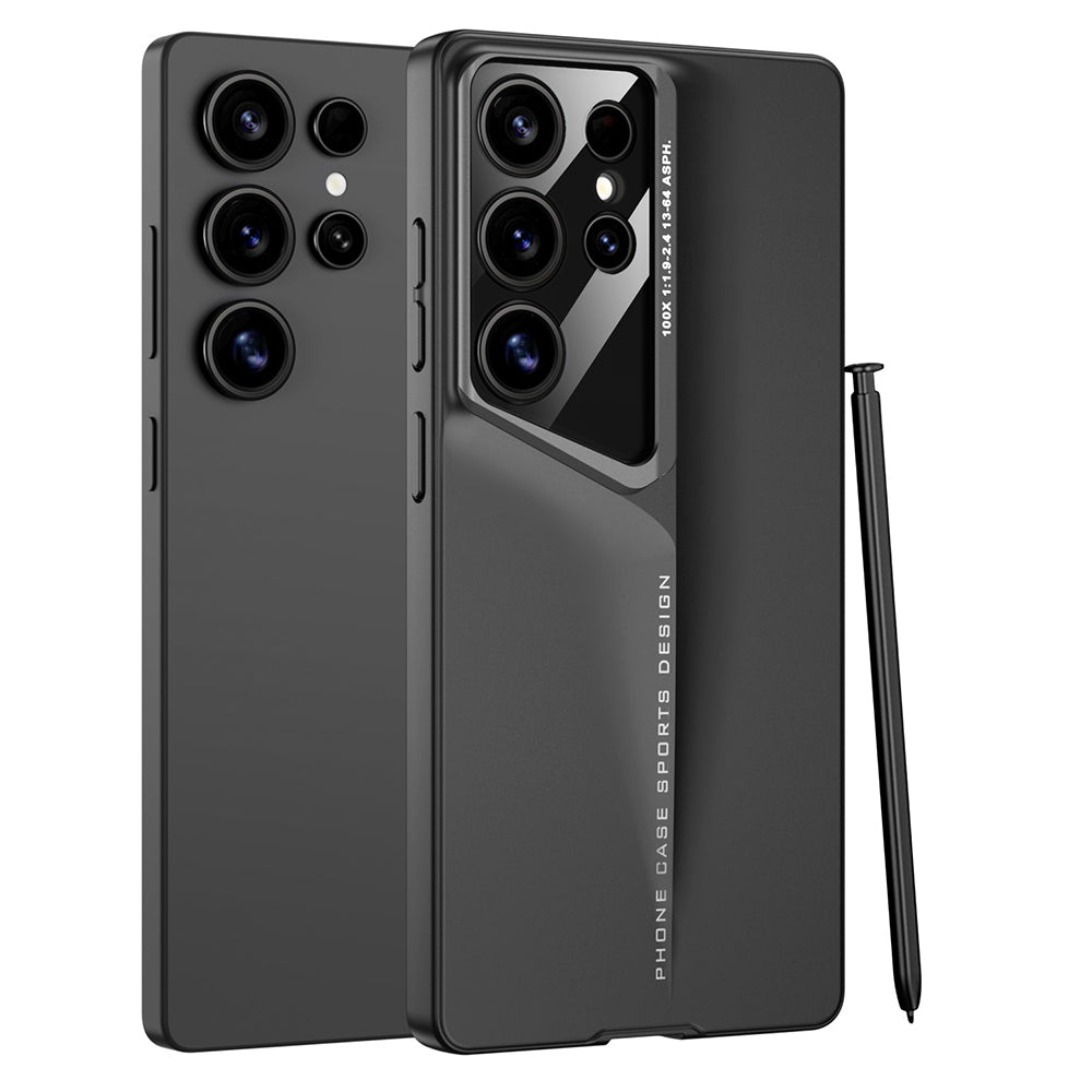 Galaxy S25 Ultra Case Ultra Thin Camera Protection Hard Rubber Zore Procase Cover Black