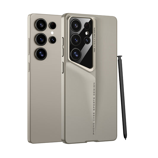 Galaxy S25 Ultra Case Ultra Thin Camera Protection Hard Rubber Zore Procase Cover Gold