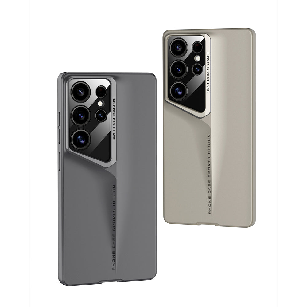 Galaxy S25 Ultra Case Ultra Thin Camera Protection Hard Rubber Zore Procase Cover Gold